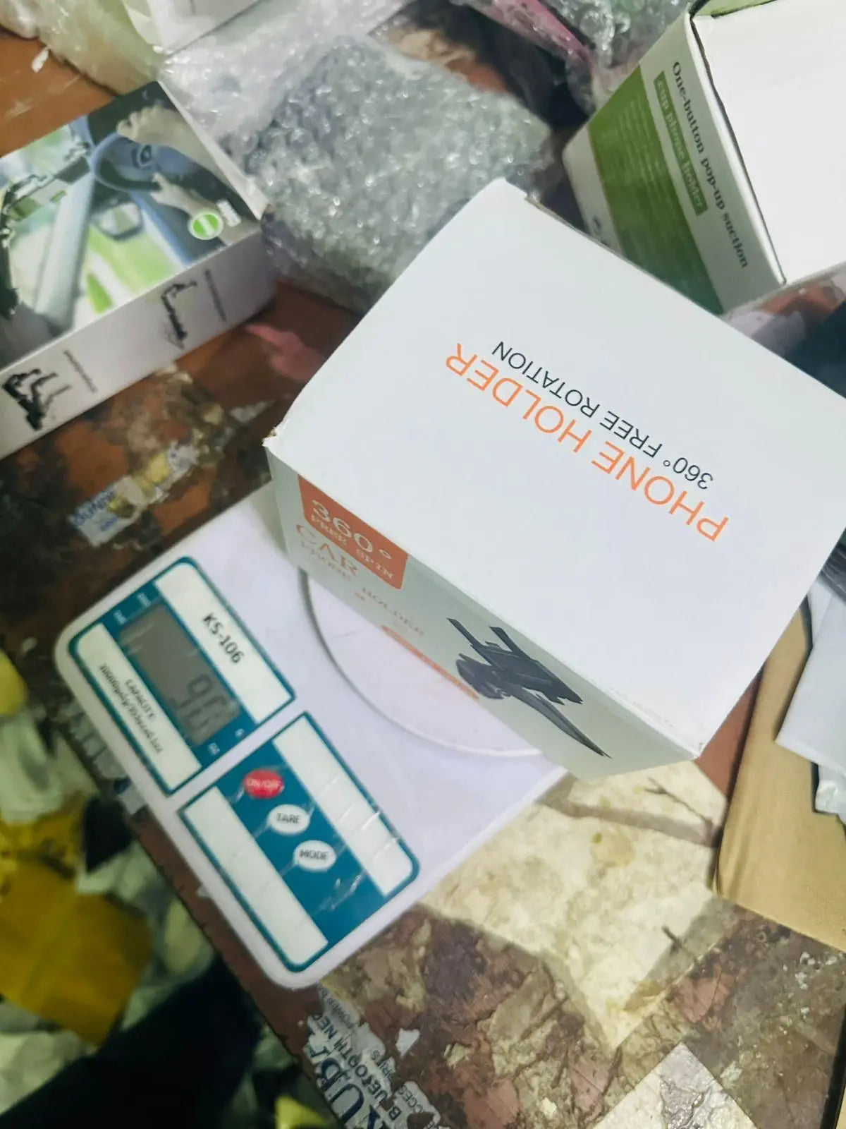 Phone Holder 360° Free Rotation – Car Mount for Dashboard, Rearview Mirror & Sun Visor sopingsearch.store