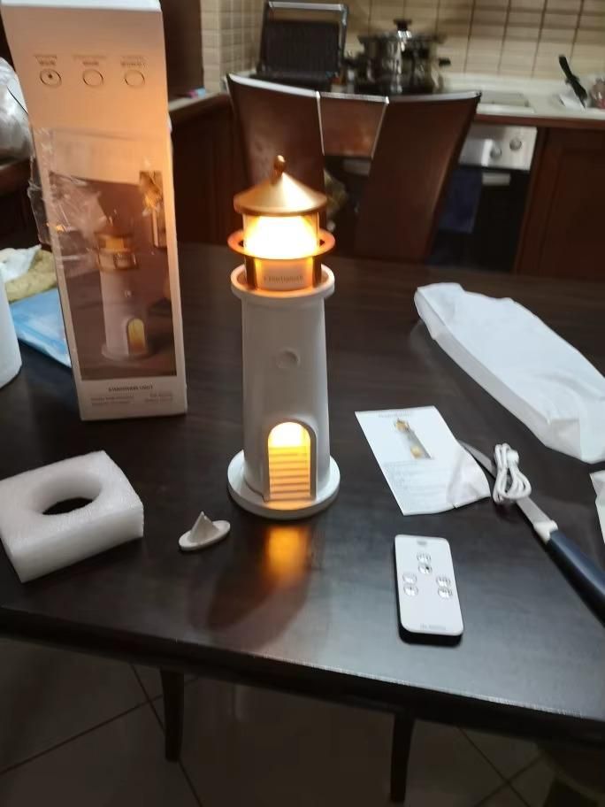 Moon Projection Lighthouse โ Bluetooth Music Night Light