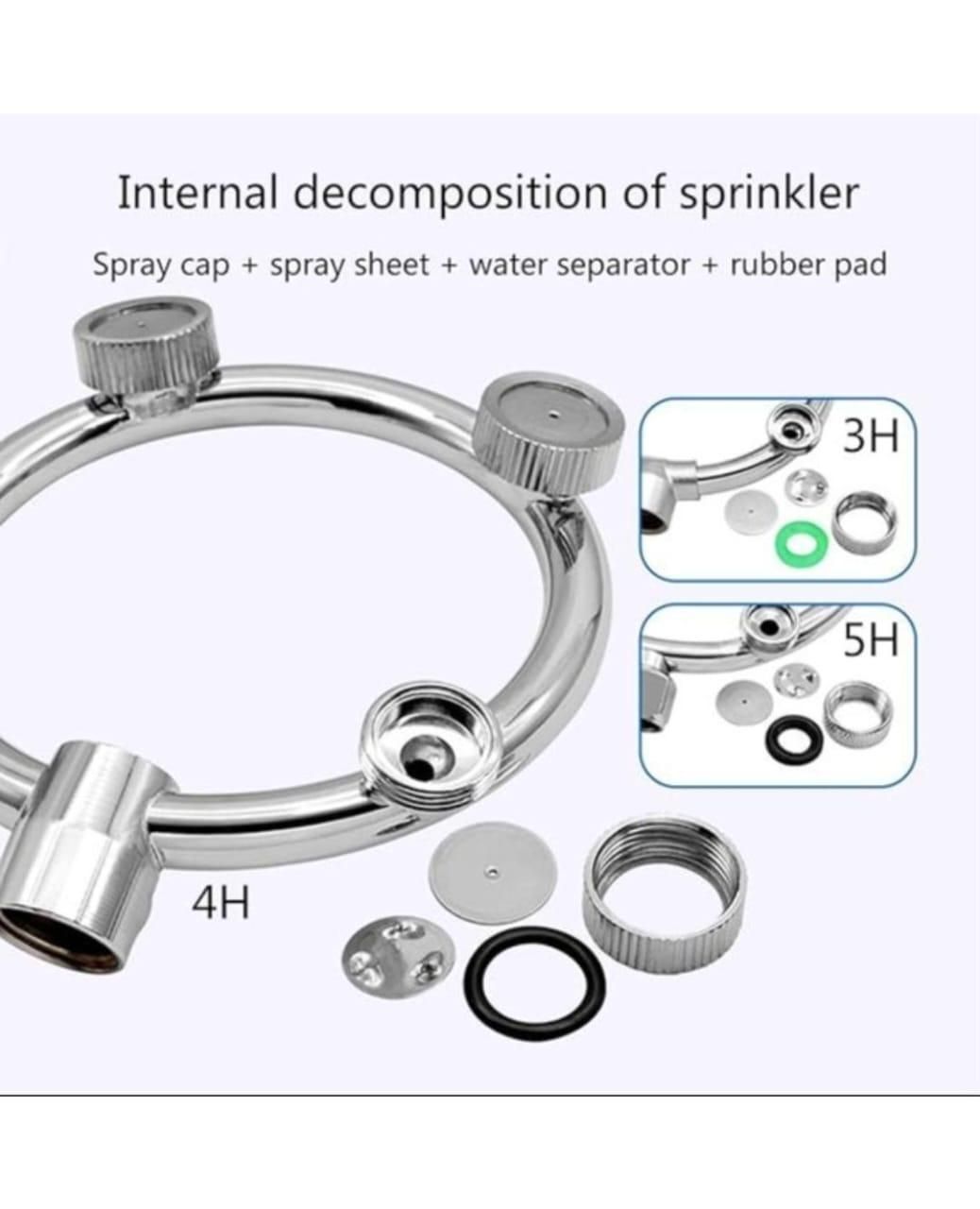 High Pressure Water Nozzle Spray – Metal Body