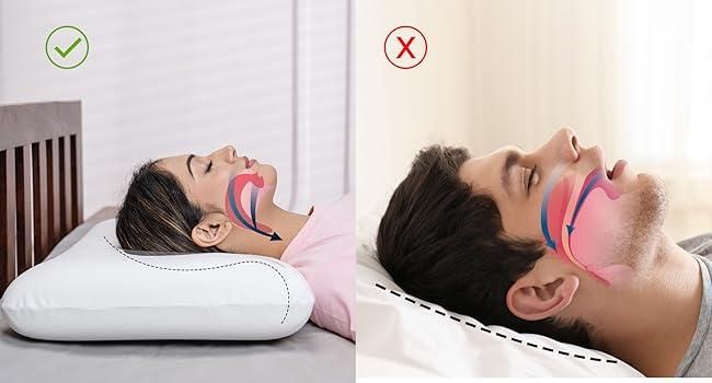 Memory Foam King Size Pillow – Orthopedic Support