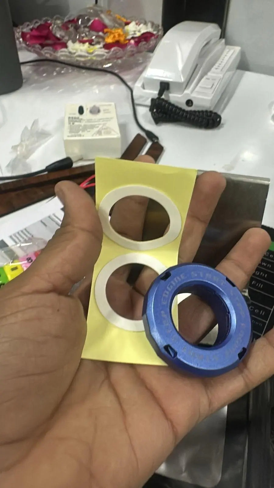 Rotary Push Start Stop Button Cover sopingsearch.store