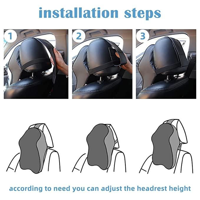 Car Seat Headrest Neck Rest Pillow Cushion