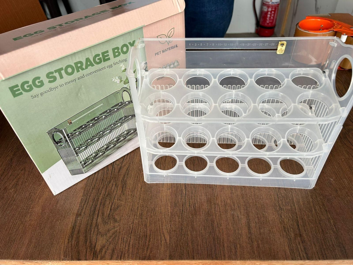 3 Layer Egg Stand – Space-Saving Kitchen Organizer