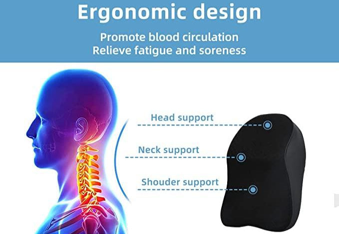 Car Seat Headrest Neck Rest Pillow Cushion