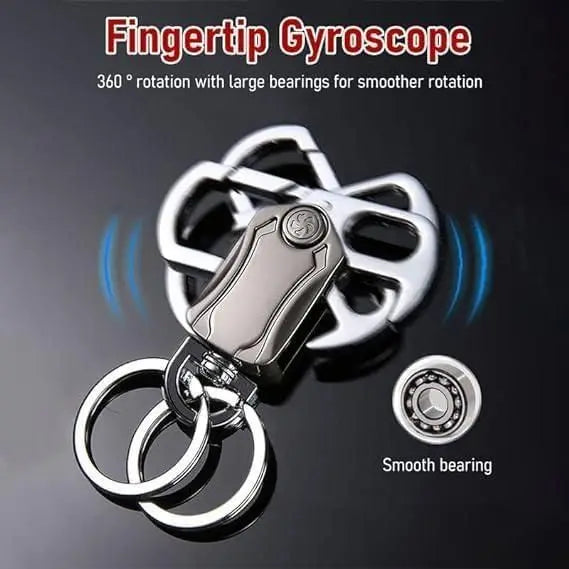 5 IN 1 Heavy Duty Dual Ring Multifunction Keychain with Cutter sopingsearch.store