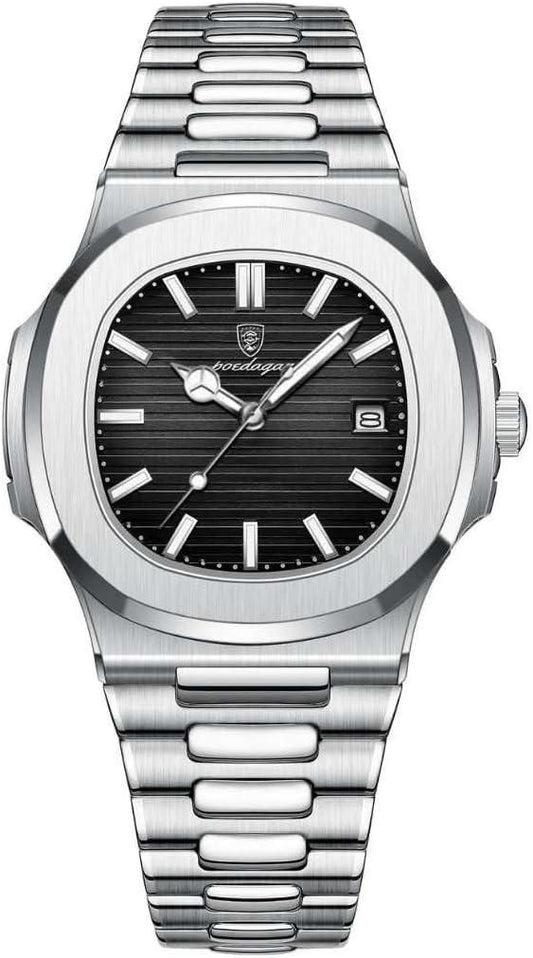 Luxury Stainless Steel Watch – Elegant