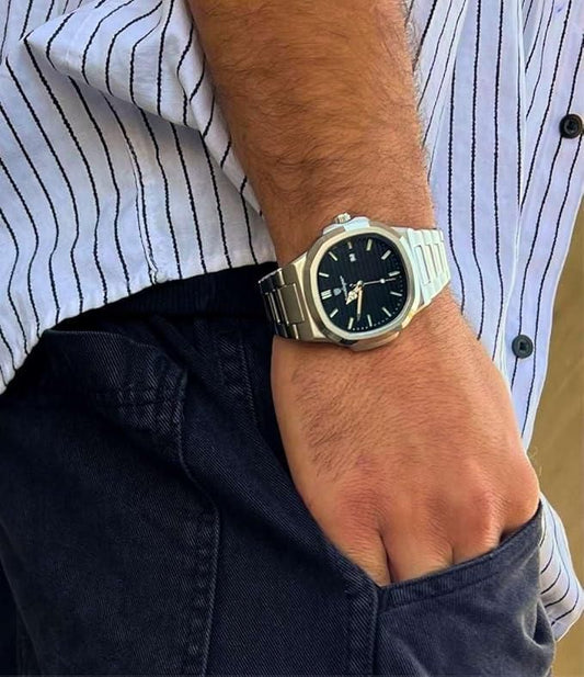 Luxury Stainless Steel Watch – Elegant